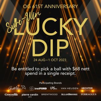OG-61st-Anniversary-Sure-Win-Lucky-Dip-350x350 24 Aug-1 Oct 2023: OG  61st Anniversary Sure Win Lucky Dip