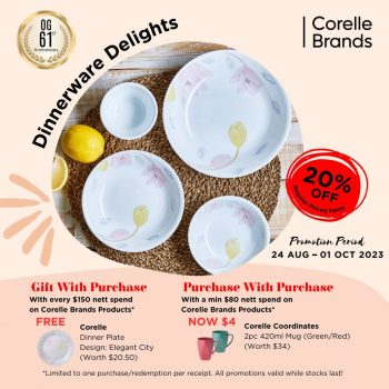 OG-Corelle-Promo-350x350 Now till 1 Oct 2023: OG Corelle Promo