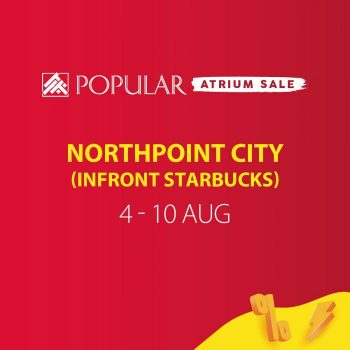 POPULAR-Atrium-Sale-at-Northpoint-City-350x350 4-10 Aug 2023: POPULAR Atrium Sale at Northpoint City
