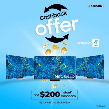 Parisilk-Samsung-TV-Get-200-Instant-Cashback-Promotion-350x350 Now till 4 Sep 2023: Parisilk Samsung TV Get $200 Instant Cashback Promotion