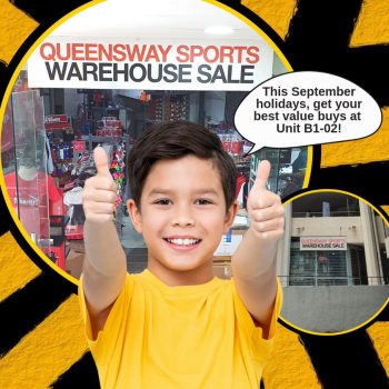 Queensway-Sports-Warehouse-Sale-350x350 30 Aug 2023 Onward: Queensway Sports Warehouse Sale