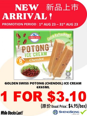 Sheng-Siong-GOLDEN-SWISS-Chendol-Potong-Ice-Cream-Promotion-350x467 1-31 Aug 2023: Sheng Siong GOLDEN SWISS Chendol Potong Ice Cream Promotion