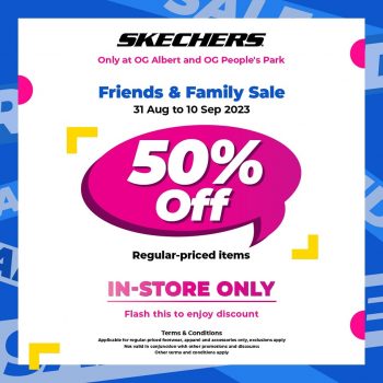 Skechers-Friends-Family-Sale-at-OG-350x350 31 Aug-10 Sep 2023: Skechers Friends & Family Sale at OG