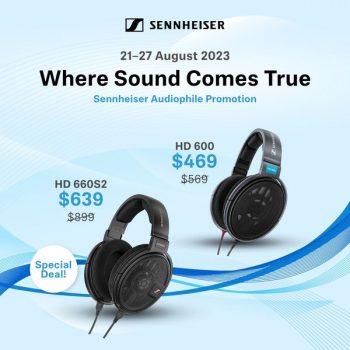 Stereo-Electronics-Sennheiser-Promo-350x350 21-27 Aug 2023: Stereo Electronics Sennheiser Promo