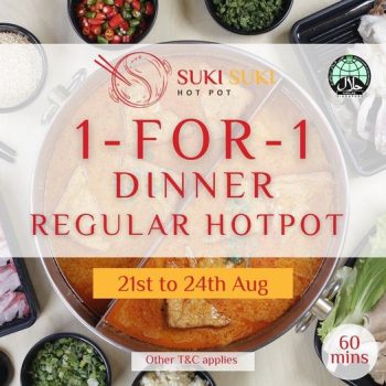 Suki-Suki-Hot-Pot-1-for-1-Dinner-Regular-Hotpot-350x350 21-24 Aug 2023: Suki-Suki Hot Pot 1 for 1 Dinner Regular Hotpot