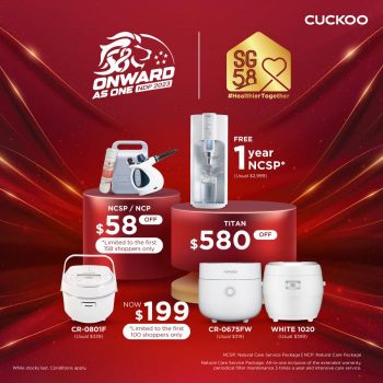 TANGS-CUCKOO-National-Day-Promotion-350x350 1 Aug 2023 Onward: TANGS CUCKOO National Day Promotion