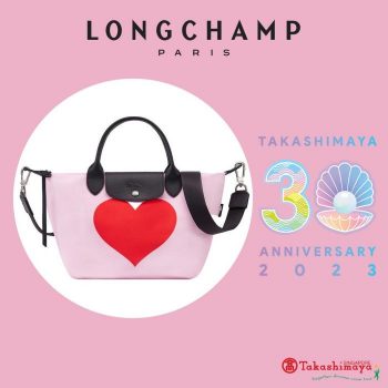 Takashimaya-30th-Anniversary-With-The-Exclusive-Longchamp-Promo-350x350 10 Aug 2023 Onward: Takashimaya 30th Anniversary With The Exclusive Longchamp Promo