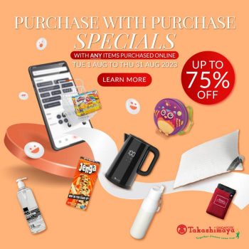 Takashimaya-Online-PWP-Promotion-350x350 1-31 Aug 2023: Takashimaya Online PWP Promotion