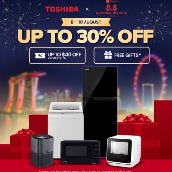 Toshiba-National-Day-Sale-on-Shopee-350x350 8-10 Aug 2023: Toshiba National Day Sale on Shopee