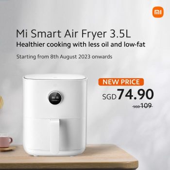 Xiaomi-Mi-Smart-Air-Fryer-Promotion-350x350 8 Aug 2023 Onward: Xiaomi Mi Smart Air Fryer Promotion