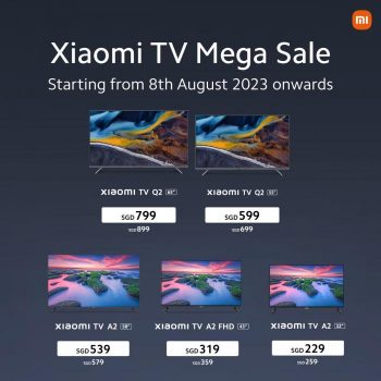 Xiaomi-TV-Mega-Sale-350x350 8 Aug 2023 Onward: Xiaomi TV Mega Sale