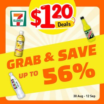 7-Eleven-1.20-Deal-350x350 Now till 12 Sep 2023: 7-Eleven  $1.20 Deal