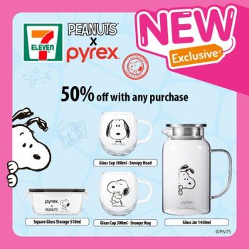 7-Eleven-Peanuts-x-Pyrex-Glassware-Promo-350x350 27 Sep 2023 Onward: 7-Eleven Peanuts x Pyrex Glassware Promo