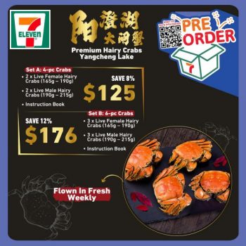 7-Eleven-Premium-Hairy-Crabs-Pre-Order-Promotion-1-350x350 18 Sep-15 Nov 2023: 7-Eleven Premium Hairy Crabs Pre-Order Promotion