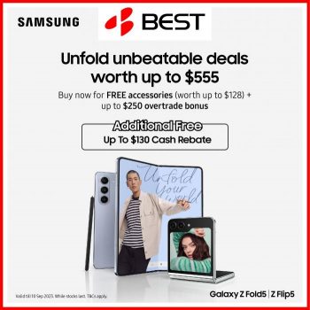 BEST-Denki-Samsung-Galaxy-Promotion-350x350 Now till 10 Sep 2023: BEST Denki Samsung Galaxy Promotion