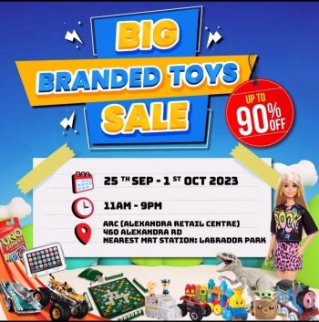 Big-Branded-Toy-Warehouse-Sale-at-ARC-350x353 Now till 1 Oct 2023: Big Branded Toy Warehouse Sale at ARC! Up to 90% OFF