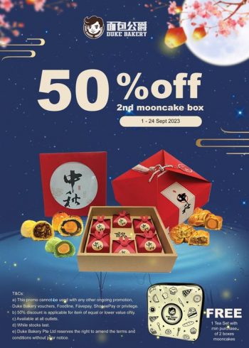 Duke-Bakery-50-off-Promo-350x490 1-24 Sep 2023: Duke Bakery 50% off Promo