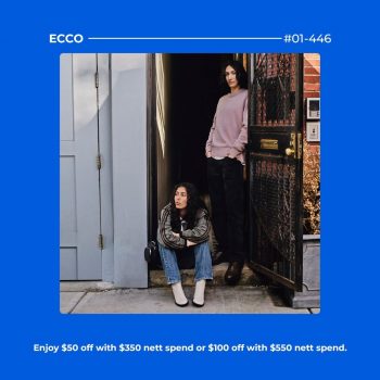 ECCO-100-Off-Promo-1-350x350 4 Sep 2023 Onward: ECCO $100 Off Promo