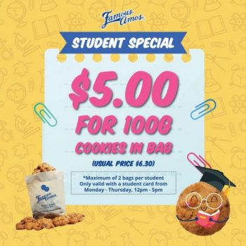 Famous-Amos-Student-Promotion-350x350 19 Sep 2023 Onward: Famous Amos Student Promotion