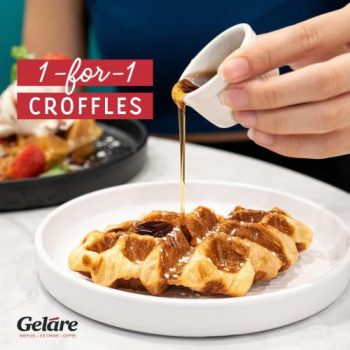 Gelare-1-For-1-Croffles-Promotion-350x350 Now till 12 Sep 2023: Gelare 1-For-1 Croffles Promotion