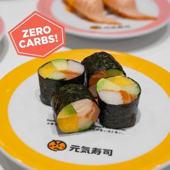 Genki-Sushi-Salmon-Keto-Maki-1-OFF-Promotion-350x350 Now till 24 Sep 2023: Genki Sushi Salmon Keto Maki $1 OFF Promotion