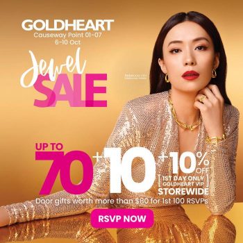 Goldheart-10.10-Jewel-Sale-at-Causeway-Point-350x350 6-10 Oct 2023: Goldheart 10.10 Jewel Sale at Causeway Point