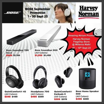 Harvey-Norman-Bose-September-Promotion-350x350 1-30 Sep 2023: Harvey Norman Bose September Promotion