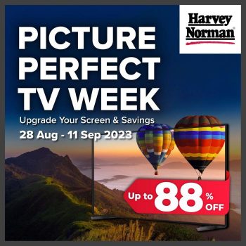 Harvey-Norman-Picture-Perfect-TV-Week-Sale-350x350 26 Aug-11 Sep 2023: Harvey Norman Picture Perfect TV Week Sale