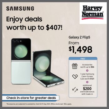 Harvey-Norman-Samsung-Brand-Fair-Deal-4-350x350 Now till 6 Nov 2023: Harvey Norman Samsung Brand Fair Deal