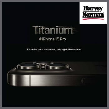 Harvey-Norman-iPhone-15-Promo-350x350 26 Sep 2023 Onward: Harvey Norman  iPhone 15 Promo