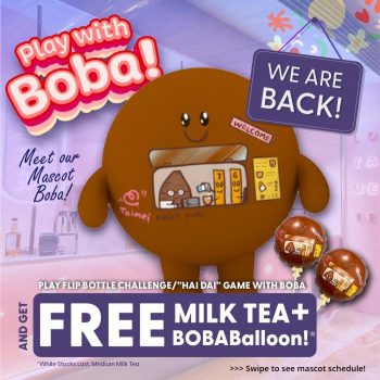 I-Love-Taimei-Free-Milktea-BOBABalloon-Promotion-350x350 2 Sep-1 Oct 2023: I Love Taimei Free Milktea + BOBABalloon Promotion