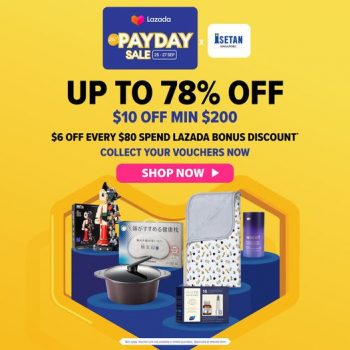 Isetan-September-Pay-Day-Sale-on-Lazada-350x350 25-27 Sep 2023: Isetan September Pay Day Sale on Lazada