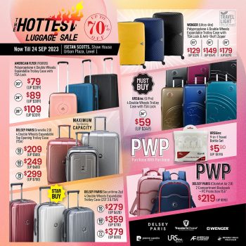 Isetan-The-Hottest-Luggage-Sale-350x350 Now till 24 Sep 2023: Isetan The Hottest Luggage Sale