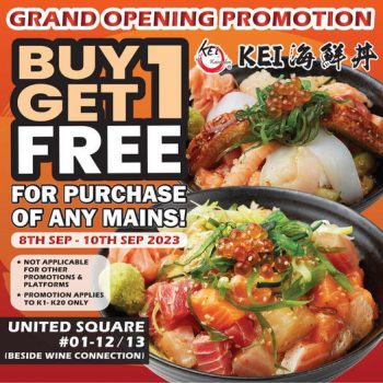 Kei-Kaisendon-Grand-Opening-Promo-at-United-Square-350x350 8-10 Sep 2023: Kei Kaisendon Grand Opening Promo at United Square