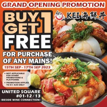 Kei-Kaisendon-Grand-Opening-Promotion-at-United-Square-350x350 15-17 Sep 2023: Kei Kaisendon Grand Opening Promotion at  United Square