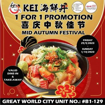 Kei-Kaisendon-Mid-Autumn-Festival-1-For-1-Promotion-at-Great-World-City-350x350 29 Sep-1 Oct 2023: Kei Kaisendon Mid-Autumn Festival 1-For-1 Promotion at Great World City