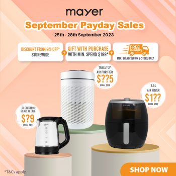 Mayer-September-Padyda-Sale-350x350 25-28 Sep 2023: Mayer September Padyday Sale