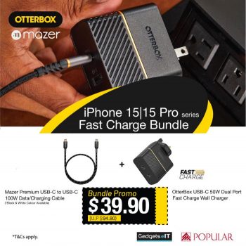 POPULAR-OTTERBOX-Mazer-iPhone15-Fast-Charge-Bundle-Promotion-350x350 21 Sep 2023 Onward: POPULAR OTTERBOX Mazer iPhone15 Fast Charge Bundle Promotion