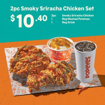 Popeyes-Smoky-Sriracha-Chicken-Collection-Combos-1-350x350 27 Sep 2023 Onward: Popeyes Smoky Sriracha Chicken Collection Combos