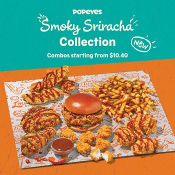 Popeyes-Smoky-Sriracha-Chicken-Collection-Combos-350x350 27 Sep 2023 Onward: Popeyes Smoky Sriracha Chicken Collection Combos