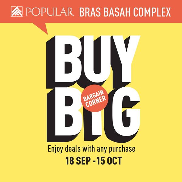 POPULAR Bras Basah Complex Exclusive - Buy Big Save Big(Bargain Sale)