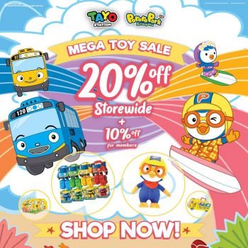 Pororo-Park-Mega-Toy-Sale-350x350 Now till 1 Oct 2023: Pororo Park Mega Toy Sale