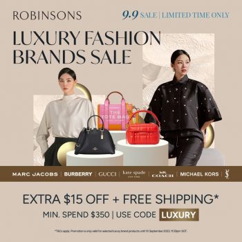 Robinsons-9.9-Luxury-Fashion-Brands-Sale-350x350 Now till 10 Sep 2023: Robinsons 9.9 Luxury Fashion Brands Sale