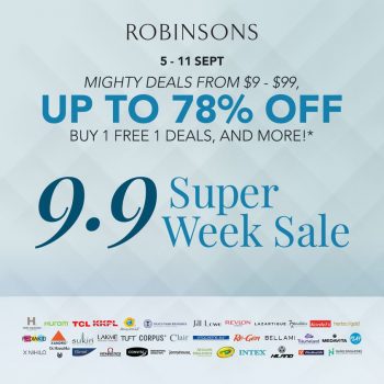 Robinsons-9.9-Super-Week-Sale-350x350 5-11 Sep 2023: Robinsons 9.9 Super Week Sale