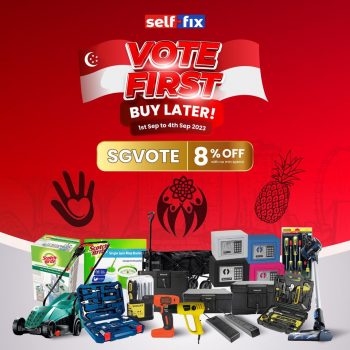 Selffix-DIY-Vote-First-Buy-Later-Deal-350x350 1-4 Sep 2023: Selffix DIY Vote First! Buy Later Deal