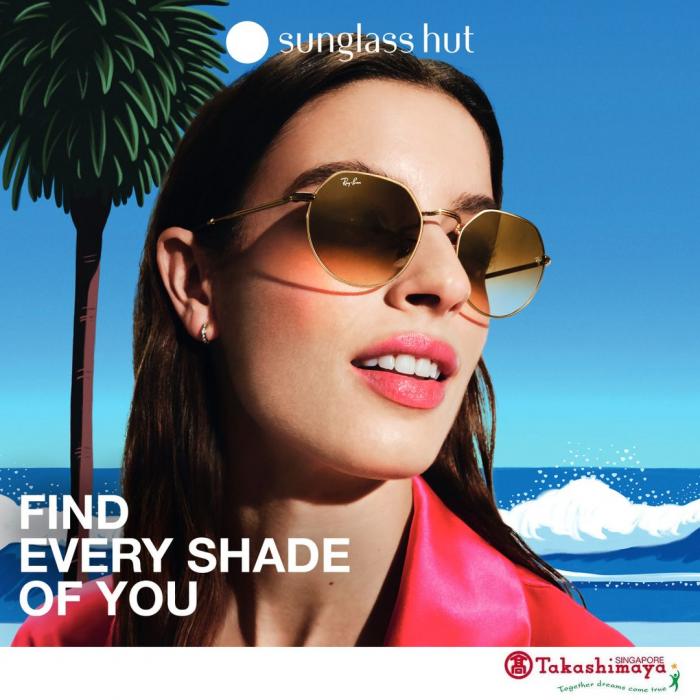 Sunglass Hut Free Tote Bag or Beach Towel Promotion at Takashimaya