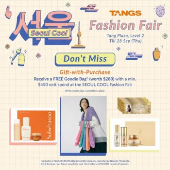 TANGS-Korean-Fashion-Fair-Sale-1-350x350 Now till 28 Sep 2023: TANGS Korean Fashion Fair Sale