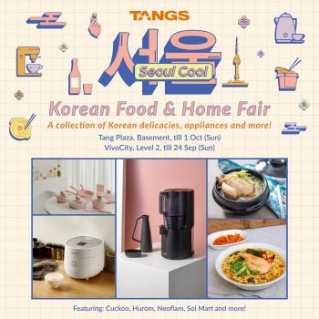 TANGS-Korean-Food-Home-Fair-Sale-350x350 Now till 1 Oct 2023: TANGS Korean Food & Home Fair Sale