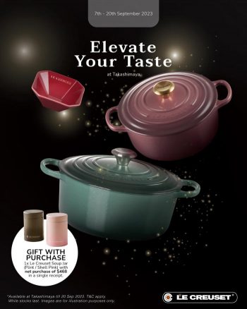 Takashimaya-Le-Creuset-Promotion-350x438 7-20 Sep 2023: Takashimaya Le Creuset Promotion