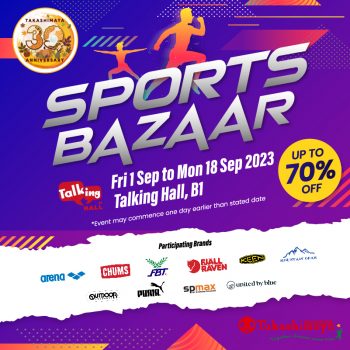 Takashimaya-Sports-Bazaar-350x350 Now till 18 Sep 2023: Takashimaya Sports Bazaar